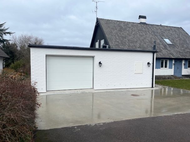 Tillbyggnad i Skanör